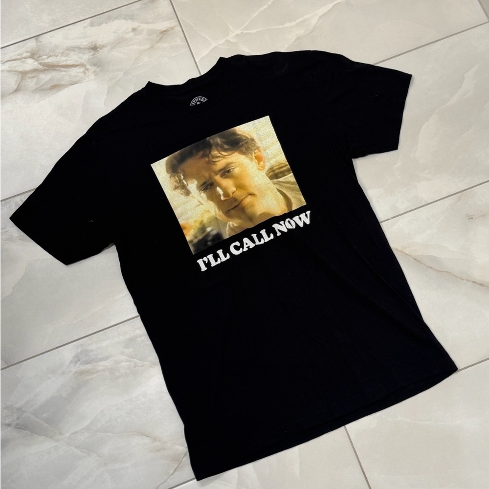 Rare Shithead Steve 90s Sears Commercial “I’ll Call Now” Meme Black Graphic Tee - Picture 2 of 3